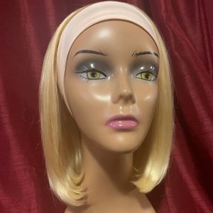 Virgin Human Hair Headband Wig